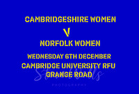 2023_10 Cambridgeshire Ladies v Norfolk Ladies (06/12/23)